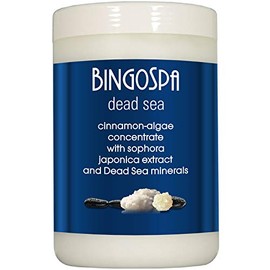 BINGOSPA dead sea Anti-Cellulite Slimming Cinnamon and Algae Concentrate for Firming and Modelling with Dead Sea Minerals 1000 ml