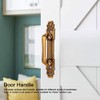 Yoiimiya 2Pcs Antique Metal Retro Style Door Handle, Pull Handle