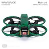 WRAPGRADE Skin Sticker for DJI AVATA 2 (Emerald Skull)