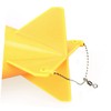 Kisangel Rocket-Shaped -Distance Fishing Bait Tool Yellow Black Artificial Bait