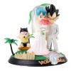 Dragon Ball Figura Boda Vegeta Y Bulma Dragon Ball Recién