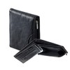 JIL GORDON Men's Bi-Fold Wallet, Popular, Large Capacity, Ultra Lightweight,