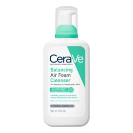 Limpiador Facial Espumoso Cerave Balancing Air Foam 240 Ml