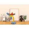 CreativaMente Creagami 3178713 Origami 3D Paper Sculpture Parrot, Craft Set
