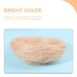 Balacoo 20 Pcs Artificial Bird Nest for Crafts, 4.7'' Easter Bird Nest Decor for Garden Yard Home Crafts Party Wedding, DIY Terrarium