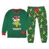 Dr. Seuss How GRINCH Stole Christmas Lights Matching Family Pajama