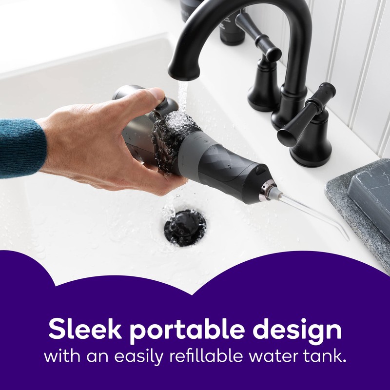 Burst Electric Water Flosser for Teeth Cleaning (3 Modes/Black) |