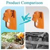 Atunee 537286301 455 Chainsaw Clutch Cover with Brake for Husqvarna