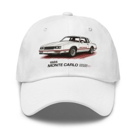 Racing Roots 1985 Monte Carlo SS Dad Hat Vintage Adjustable – Classic Muscle Car Cap