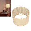 Drum Lamp Shade E27 E14 Clip Fir Leaf Shape Hollow