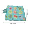 Dance Mat Children Volume Adjustable Cartoon Dinosaur Pattern Floor Musical