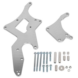 ECOTRIC LS Engine Serpentine Bracket Alternator & Power Steering Pump Swap Conversion Compatible with 4.8L 5.3L 6.0L 6.2L Truck & SUV Engines LS1 LS2 LS3 LS6 Engines