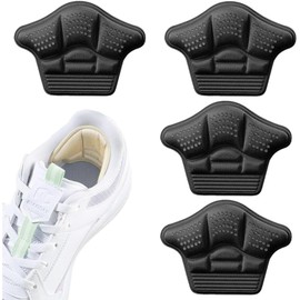 Heel Pad, Anti-Slip, Anti-Slip, Size Adjustment, Leather Shoes, Sneakers, Prevents Scrubbing, Heel Protection, Heel Repair, Patch, Shoe Repair Material, Leather Shoes, Sneakers, Heels, Easy to Stick