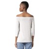 HATCH Maternity Women’s THE OFF-SHOULDER JERSEY TOP Gray Size 3
