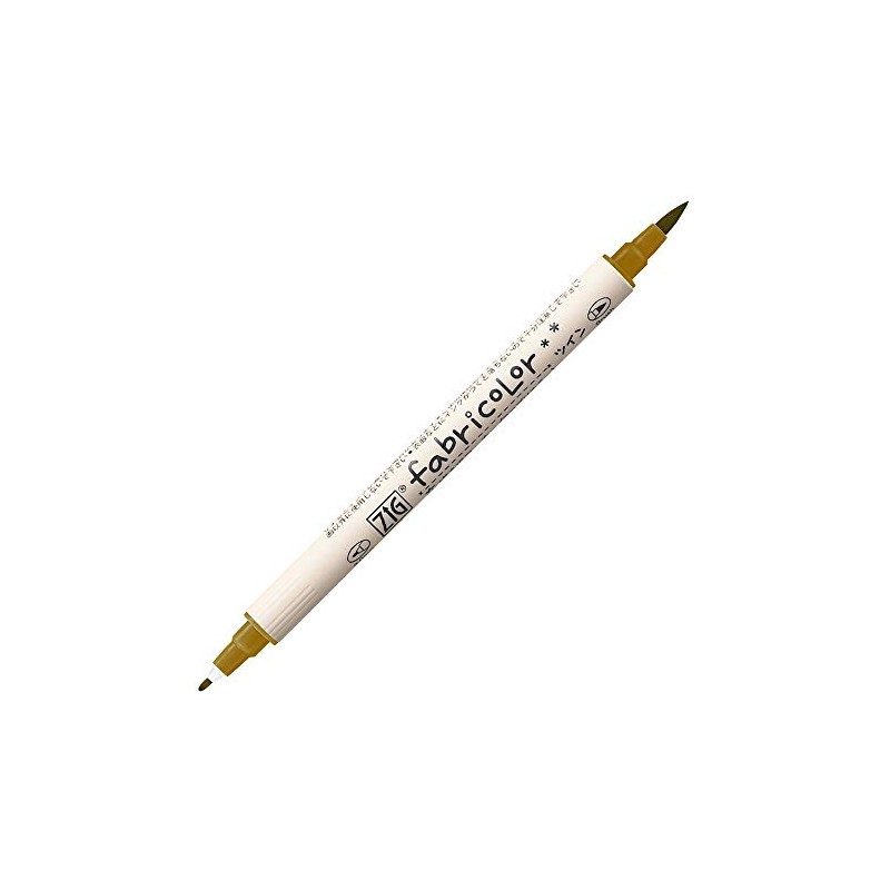 Kuretake TC-4000A-066 Fabric Color Twin, Dark Oatmeal, 30 Colors