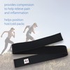 Core Products Core Wrap, Compression Therapy Wrap, Black - 2.5"