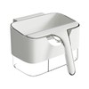 Heiboa Food Scraps Bin with Squeegee, 1.09 Gallon Small Food