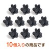 HPNN-008 Hair Clip, Mini Flower, Black, Small, Cute, Bangs, Hair
