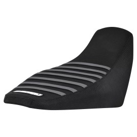 Honda Navi Gripper Seat Cover BLACK w/ GREY Ribs #363