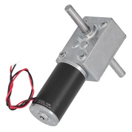 DC Motor Metal Shell Stainless Steel Output Shaft Low Friction Power Consumption Electric EngineDC12V 80RPM