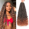 French Curly Braids 8 Pack Loose Wavy Spiral Curl Braids