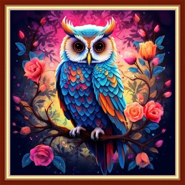 Dimxvean Stamped Cross Stitch Kits,Cross Stitch Kits for Adults Beginners,Embroidery