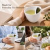 Divided Ceramic Tea Cup for Loose Leaf Tea & Drip