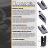 HolsterSmith - Universal Metal Belt Clip - fits up to