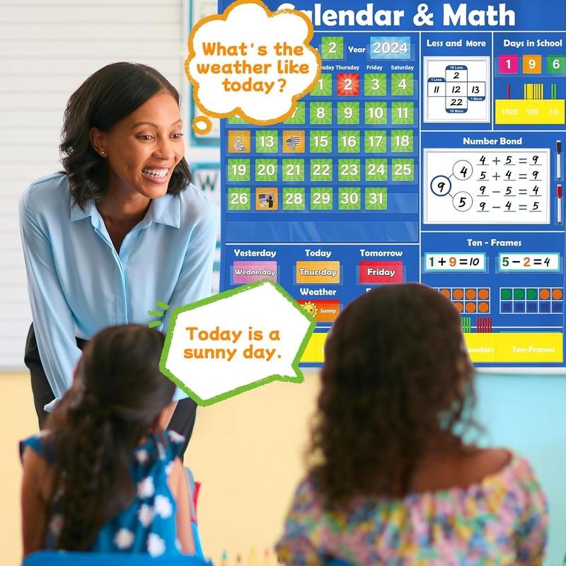 Torlam Circle Time Learning Center Teacher Must Haves Calendar Pocket
