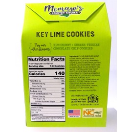 Memaw's Country Kitchen Key Lime Bite-Sized Cookies Big Lime Flavor Zing 4oz Box