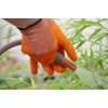 Rostain Visible IT09 Waterproof Latex Visible Gardening Gloves, Orange, Size