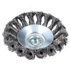 4 Pack Twist Knot Wire Brush/Wheel 115mm for Angle Grinder