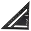 Aluminum Alloy Triangle Angle Protractor, 7 Inch Layout Tool, Layout