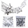 Christmas Concepts® 9ft x 1ft Large Square Foil Garland Festive
