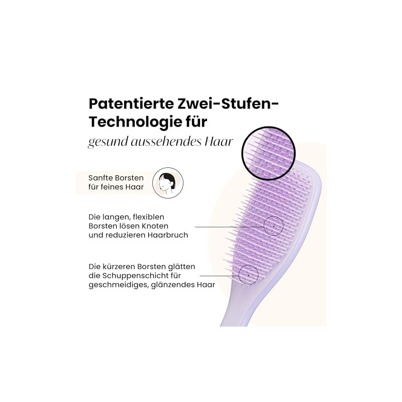 Tangle Teezer Ultimate Detangler Hair Brush for Coloured, Fine &
