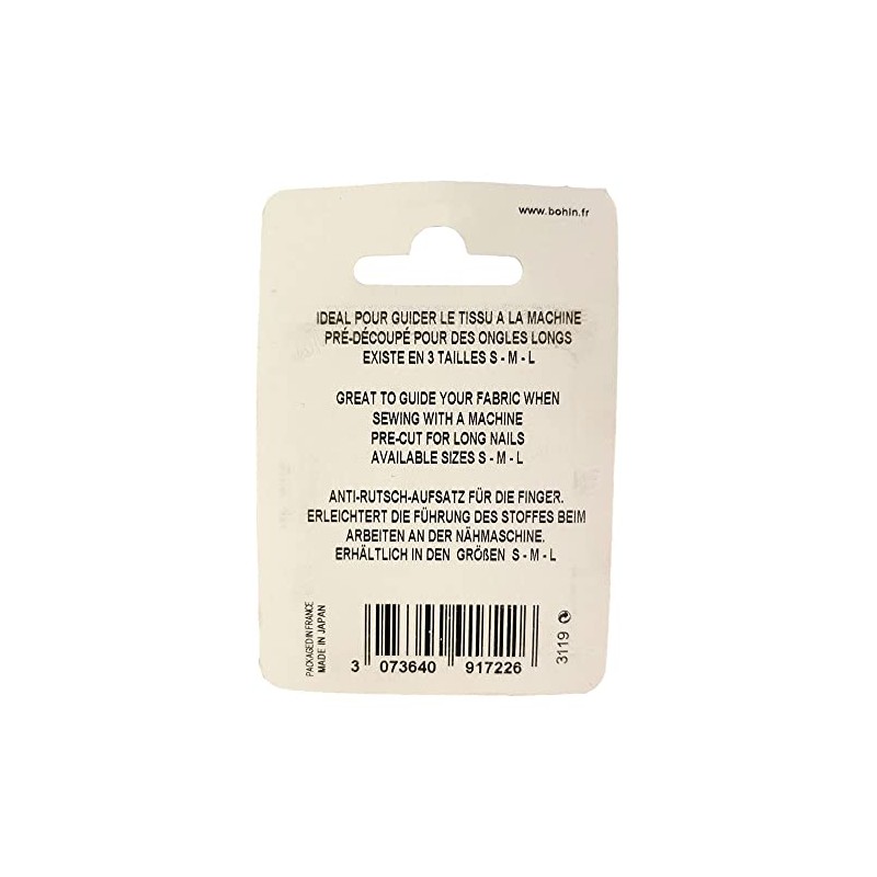 Bohin Thimble, Pink, Small