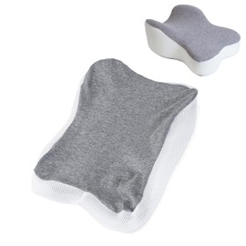 Knee Pillow Cover,Knee Pillow Case,Contour Pillow Case, Contour Knee Pillow Cover, Knee Pillow Cover for Side Sleepers Hip Pain, Smooth Spine Alignment Pillow Cover, Leg Pillow Cover for Side Sleeping