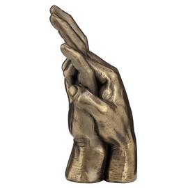 JFSM INC. Soulmates Lovers Hands Entwined Sculpture - Perfect Wedding Anniversary Present