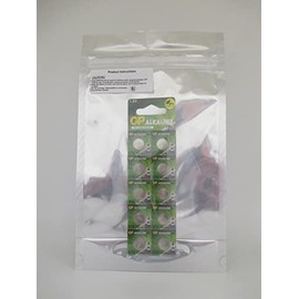 10 X Gp Ag13 A76 Gpa76 Lr44 357 Sr44Sw 1.5V Battery by GDP