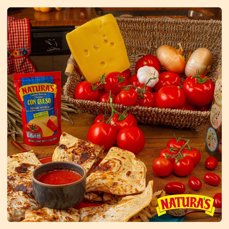 Natura's Cheese Pasta Sauce, 7.1oz. Pouch (Pack of 24)