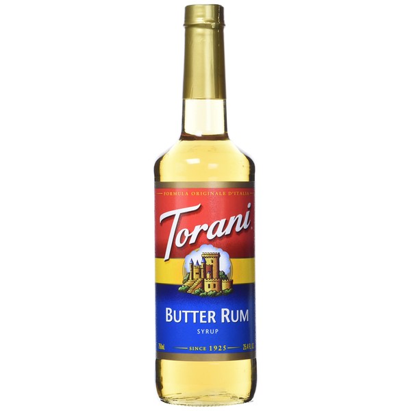Torani Butter Rum Syrup 750mL