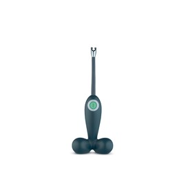Alessi Firebird 2.0 GV34 B - Accendino, Resina Termoplastica, Nero