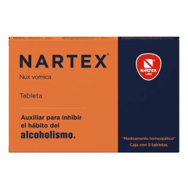 Auxiliar Hábito Del Alcoholismo Nartex 9 Tabletas 3 Pack