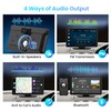 BIGASUO Wireless Carplay Screen for Car 4K Dash Cam, Apple