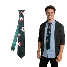 YEPDEEK 1980s Christmas Movie Costume Ties Classic christmas Holiday for Christmas Vacation Movie Cosplay