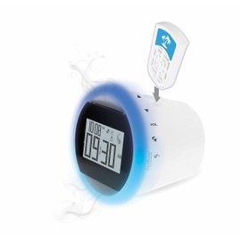 Lexibook by Sensorwake Duftuhr, Entspanntes Licht, FM Radio, batteriebetriebenes oder USB-Kabel, weiß/schwarz, CS100