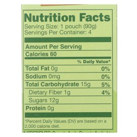UD_Gogo Case of 12 3.2 Oz Applesauce Apple Cinnamon Squeeze Pack Fruit & Vegetable Snack