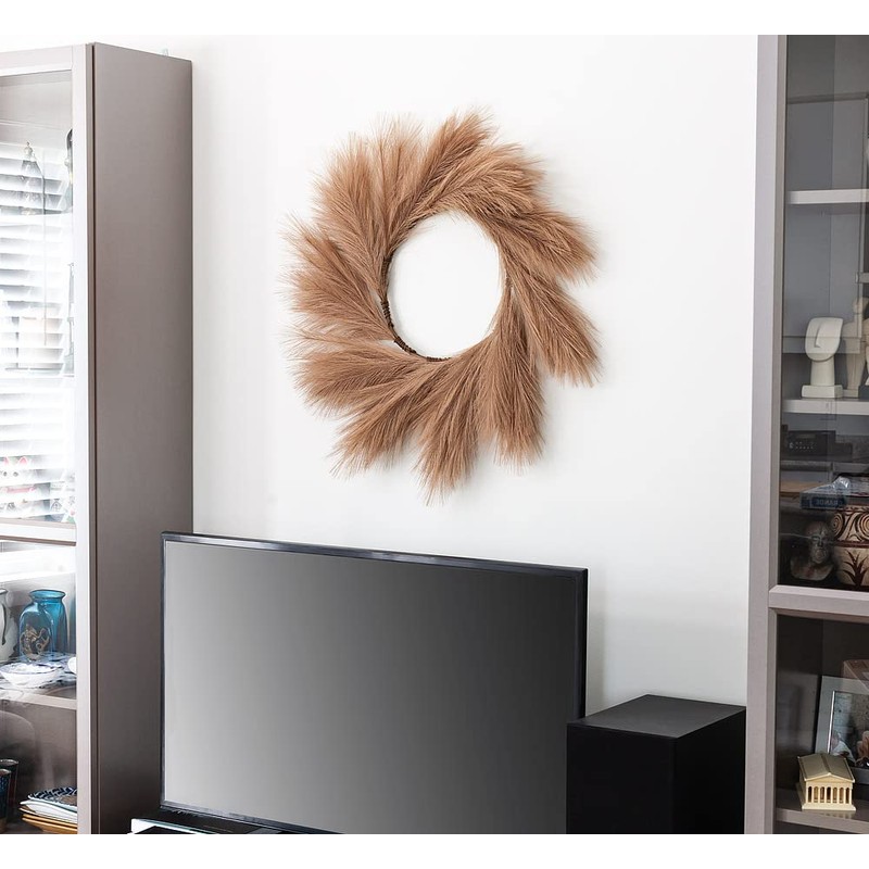 Faux Pampas Wreath