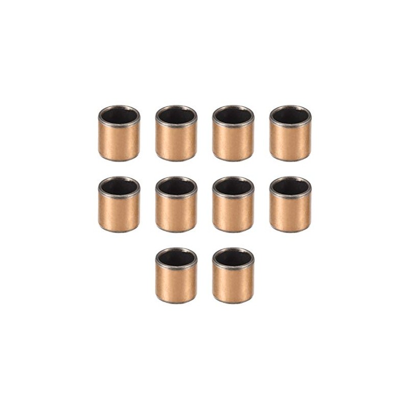 sourcing map Sleeve Bearing 8mm Bore x 10mm OD x