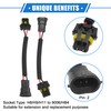 A ABSOPRO 2pcs H8 H9 H11 Male to 9006 HB4